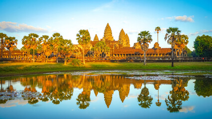Fototapeta premium Angkor Wat temple in Cambodia