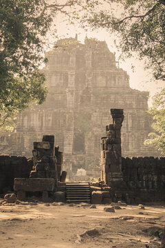 Koh Ker Temple in Cambodia