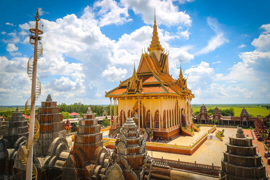 Buddhist Temple In Cambodia