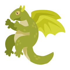 little dragon with wings