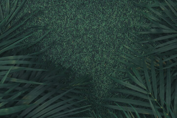 abstract background with green lines