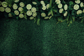 green leaf background