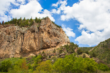 Fototapeta na wymiar Rocky Mountain State Park, Colorado
