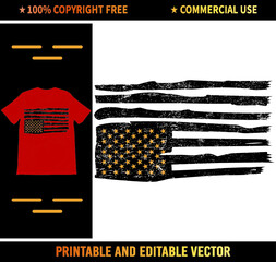 American Flag Shirt. America Shirts for Men. America T-Shirt. Patriotic Shirt. 4th of July Tee	
