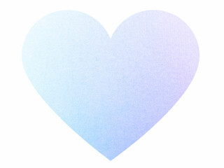 Simple gradation heart icon illustration (with texture)