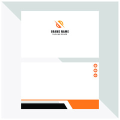 professional design business card Vector