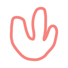 abstract shape outline
