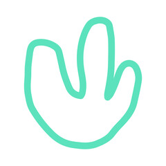 abstract shape outline
