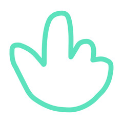 abstract shape outline
