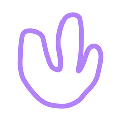 abstract shape outline
