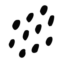 hand drawn dots pattern
