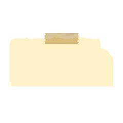 ripped sticky note