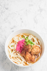 おろし唐揚げうどん