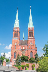 Roman catholic Basilica of Saint Anthony in Rybnik, Poland.