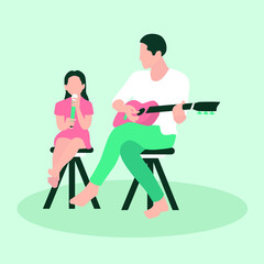 Support Kids Talent Vector Illustration