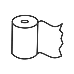 tissue icon vector with flat design
