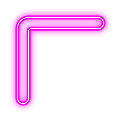 neon border corner
