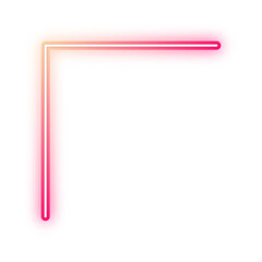 gradient neon border corner
