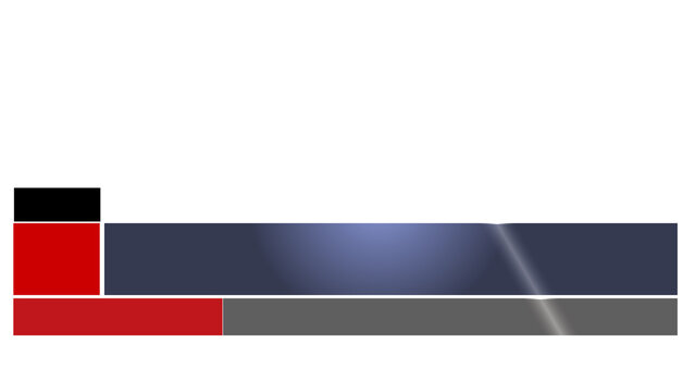 Stylish metallic red, violet, and grey colored lower third animation with a light sweep
