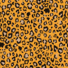 oil painting leopard pattern on picture canvas