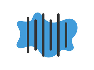 Obraz premium 落ち込む感情アイコンのイラスト