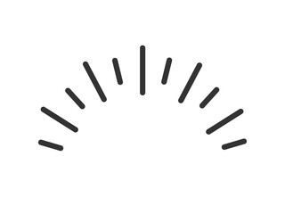 閃きのアイコンのイラスト