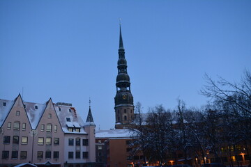 winter day in Riga
