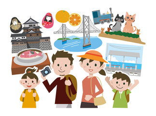 愛媛県　観光　旅行　ご当地グルメ