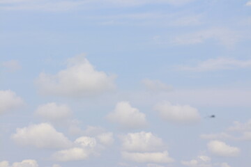 clouds in the sky