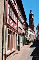 Miltenberg am Main, Franken, Altstadtgasse