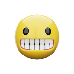 3d emoji Grimacing Face