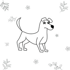 christmas card with reindeer