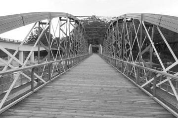 Puente de Ferro (ria do Barqueiro) A Coruña