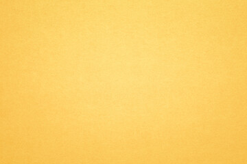 grunge yellow, gold color, recycled paper texture background, top view