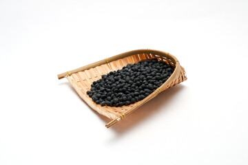 Fototapeta na wymiar black soy bean