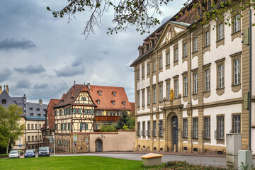 Fototapeta na wymiar Secretariat of the Archbishop, Bamberg, Germany