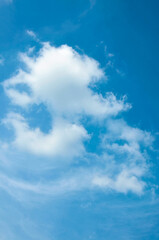 Obraz premium blue sky with clouds