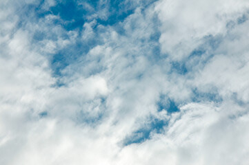 blue sky with clouds