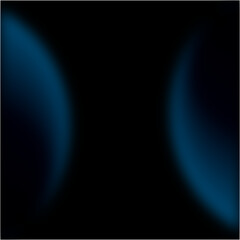 Abstract half circle black blue background with 1:1 ratio