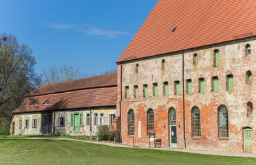 Historic buildings of the monastery in Dargun, Germany