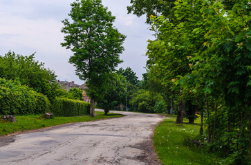 quiet village streets in latvia64