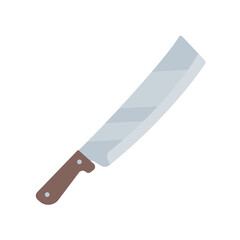 A knife weapon. The weapon of a robber in a murder case.