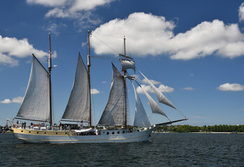 Segelschiff bei der Kieler Woche 