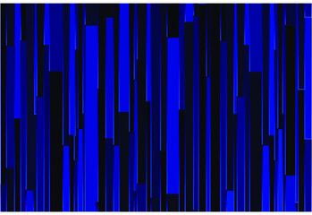 Obraz premium Dark empty scene, blue neon searchlight light,