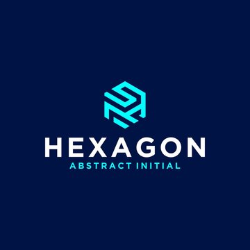 Sm Ms Hexagon Logo Design