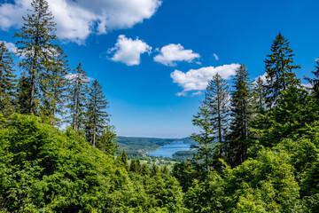 Viewpoint two lakes - Feldberg, Germany