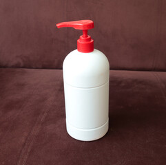 disinfectant bottle