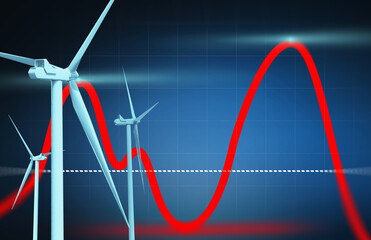 Concept for the development of the energy market, 
Market and price volatility for sustainable energy, wind energy, generate electricity