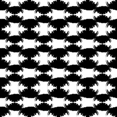 Aboriginal design. Tribal motif. Seamless pattern. Folk wallpaper. Indigenous ornament. Mosaics backdrop. Embroidery background. Ethnic mosaic. Vector artwork