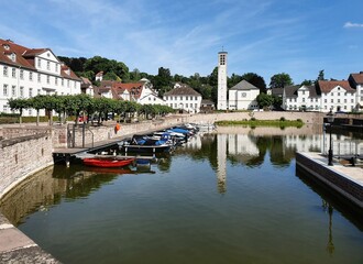 Hafen von Bad Karshafen